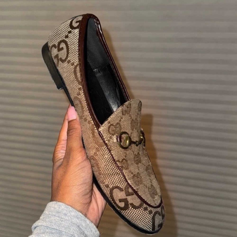 Gucci | S O L D | Womens GG monogram loafers! - Picture 4 of 6